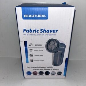 BEAUTURAL Fabric Shaver and Lint Remover, Sweater Standard, White/grey